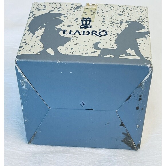 LLADRO 1994 Limited Edition Annual Porcelain Christmas Bell 16139 Original Box - Picture 7 of 12